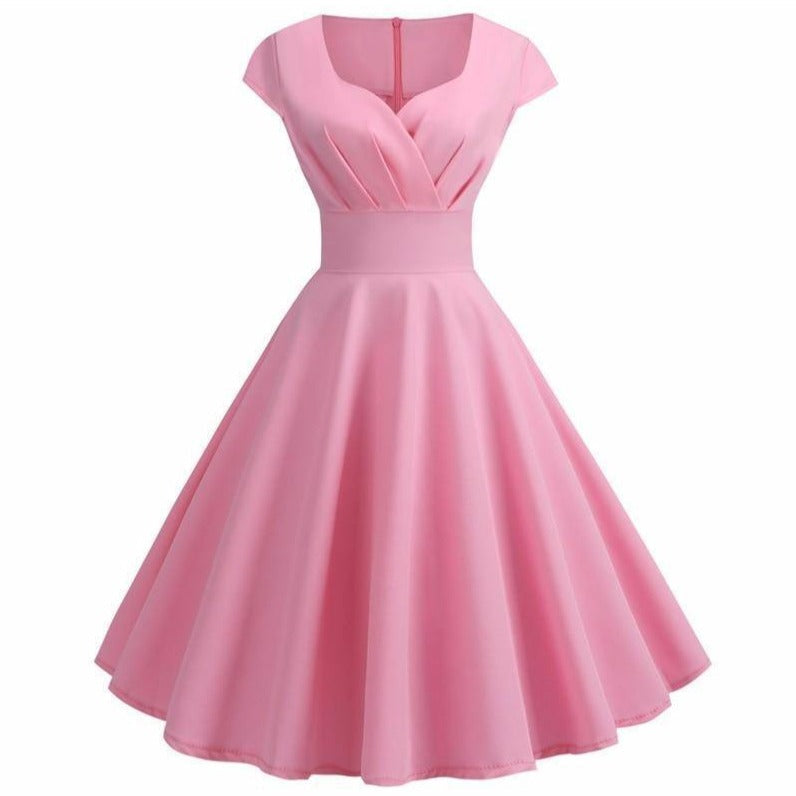 Vintage-Kleid Rosa Vintage