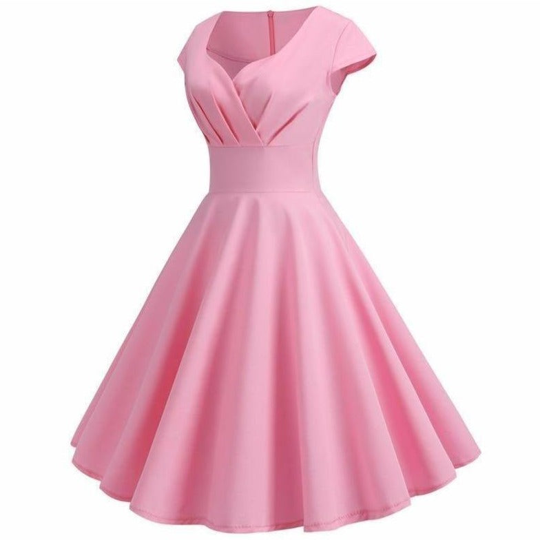 Vintage-Kleid Rosa Vintage