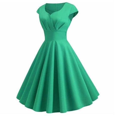 Robe vintage Verte Vintage