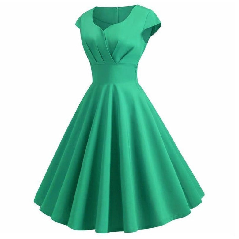 Robe vintage Verte Vintage