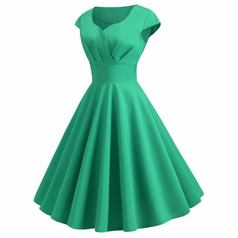 Vintage Grünes Vintage Kleid