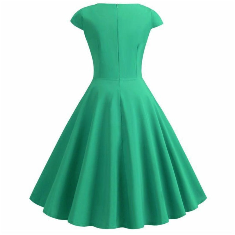 Robe vintage Verte Vintage