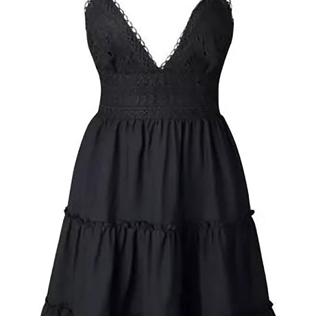 Weißes Hippie-Bohemian-Kleid – Mahaut