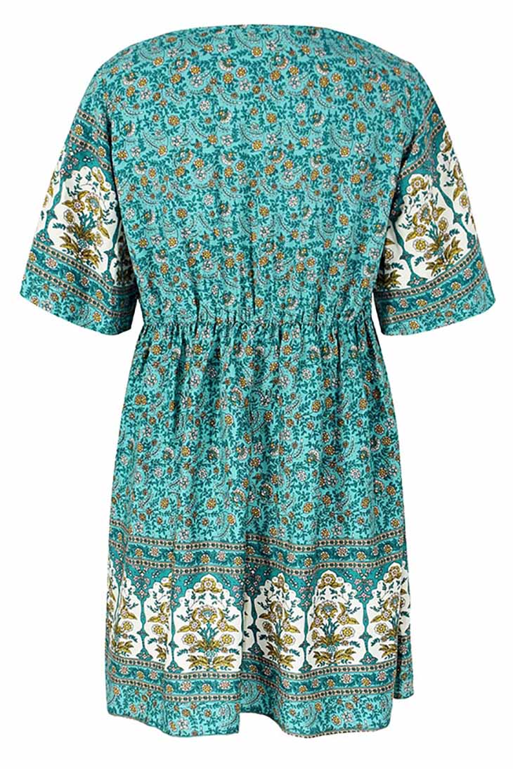 70er-Jahre-Bohemian-Kleid - Bertille
