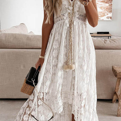 Robe Bohème à Pompon - Jeanne