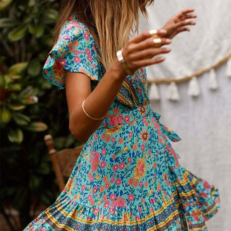 Böhmisches Country-Chic-Kleid – Lucille