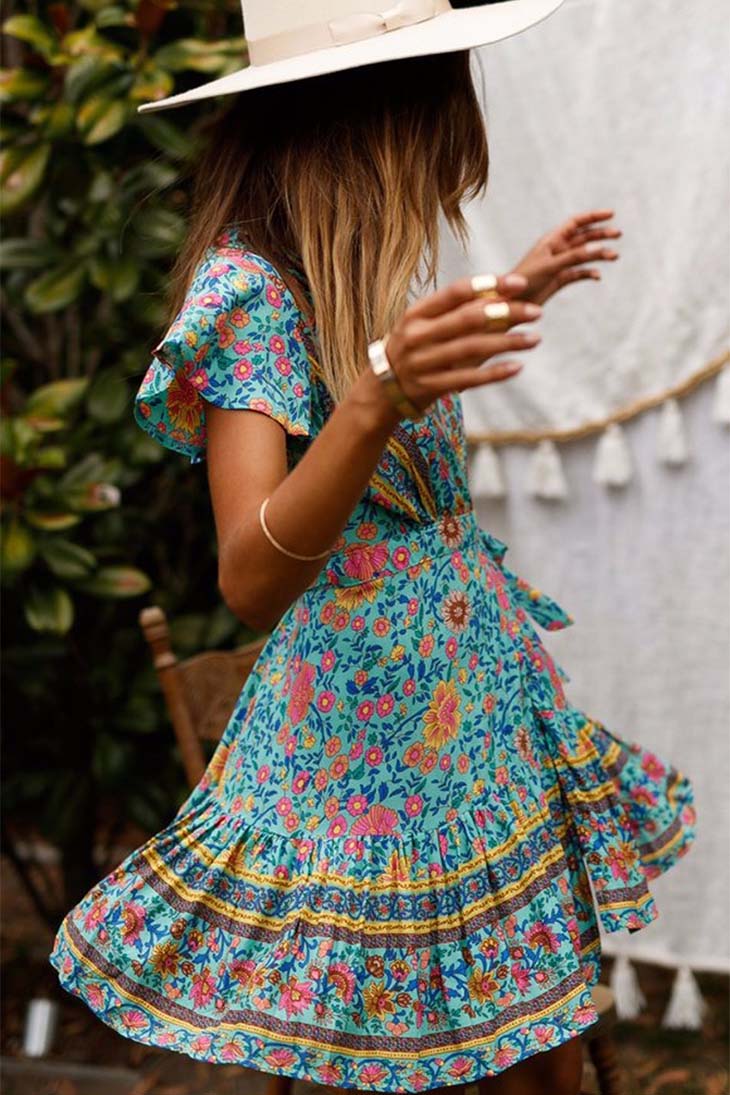 Böhmisches Country-Chic-Kleid – Lucille