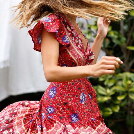 Böhmisches Country-Chic-Kleid – Lucille