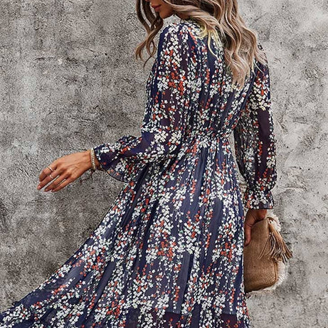 Bohemian-Chic-Herbstkleid – Goldie