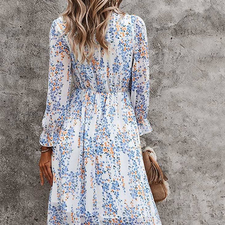 Bohemian-Chic-Herbstkleid – Goldie