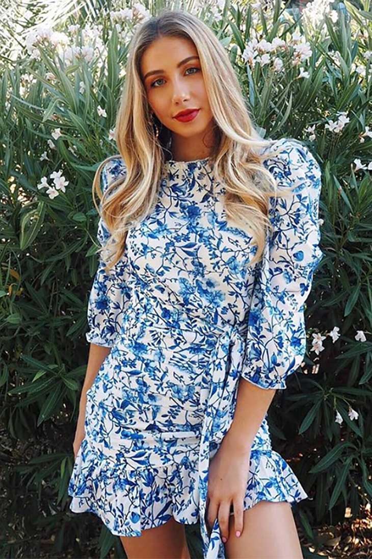 Robe Bohème Chic à Manches Longues - Alma