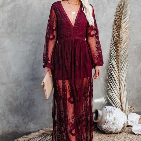 Böhmisches Schlitzkleid - Adèle