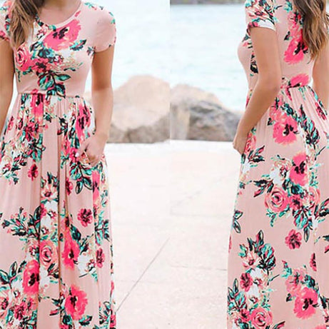 Robe Bohème Florale - Estelle