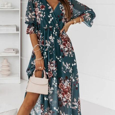 Robe Bohème Longue Fleurie - Irenée