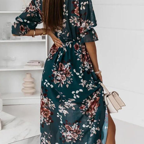 Robe Bohème Longue Fleurie - Irenée