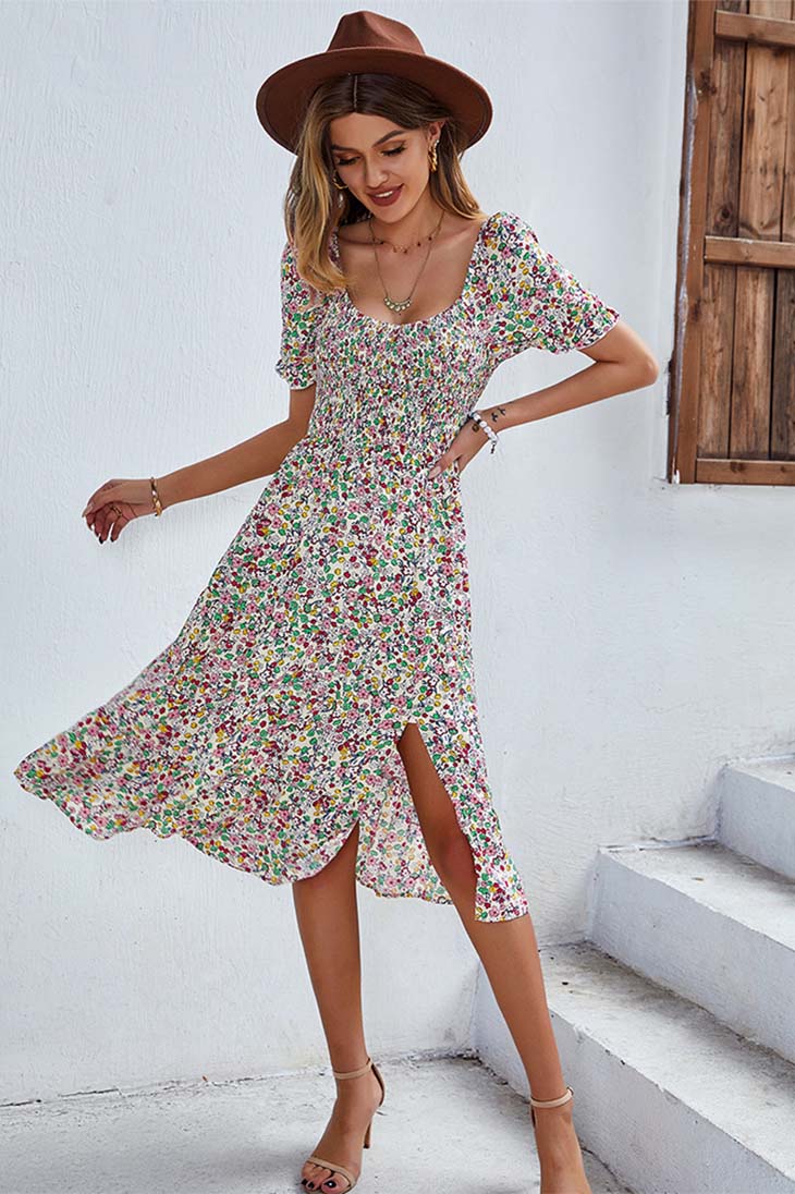 Frühlings-Bohemian-Kleid – Juliette