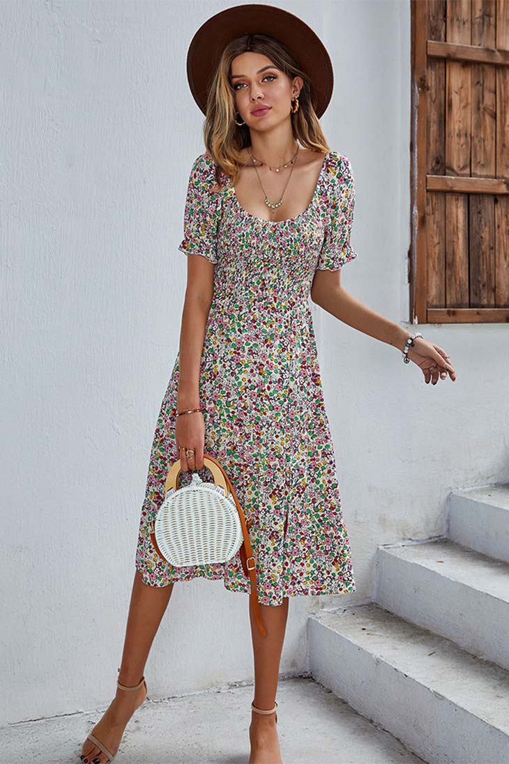 Frühlings-Bohemian-Kleid – Juliette