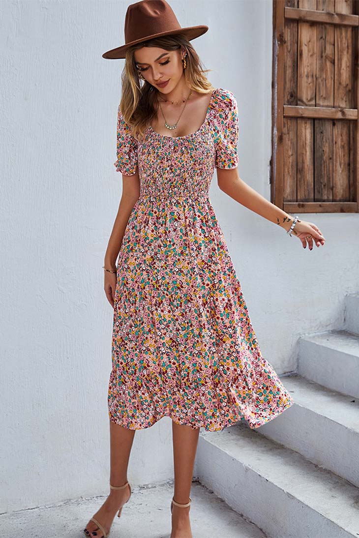 Frühlings-Bohemian-Kleid – Juliette