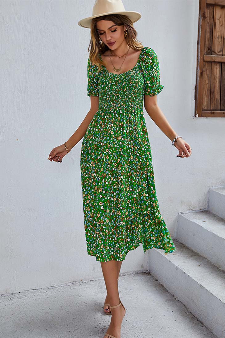 Frühlings-Bohemian-Kleid – Juliette