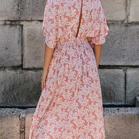 Robe Bohème Rose Pastel - Zoé