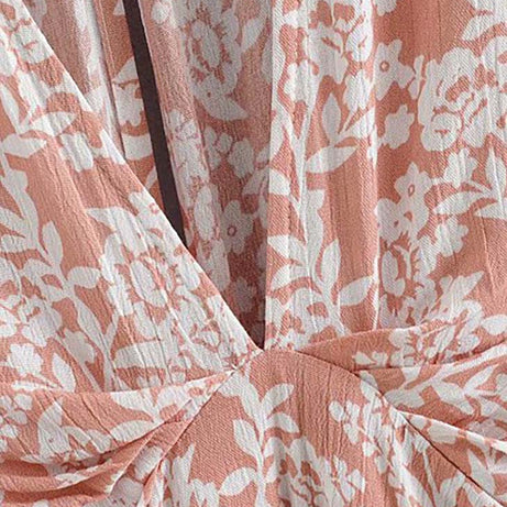 Robe Bohème Rose Pastel - Zoé