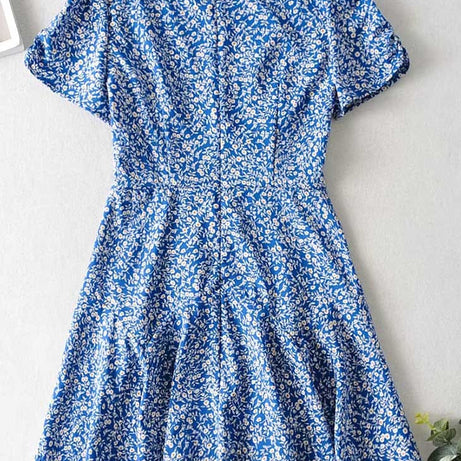 Robe Bohème Bleue - Ninon
