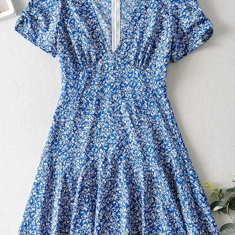 Robe Bohème Bleue - Ninon