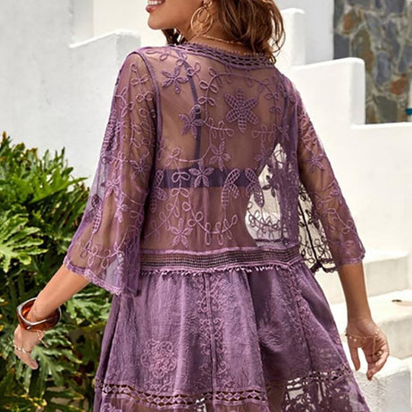 Robe Bohème Transparente - Anastasie