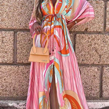 Robe d'Été Longue Bohème - Candice