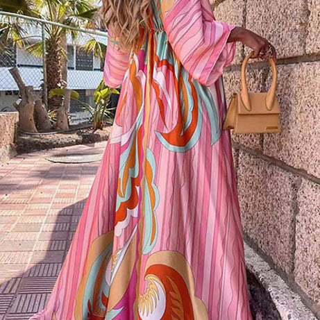 Robe d'Été Longue Bohème - Candice