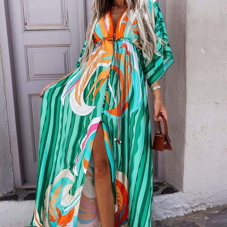 Robe d'Été Longue Bohème - Candice