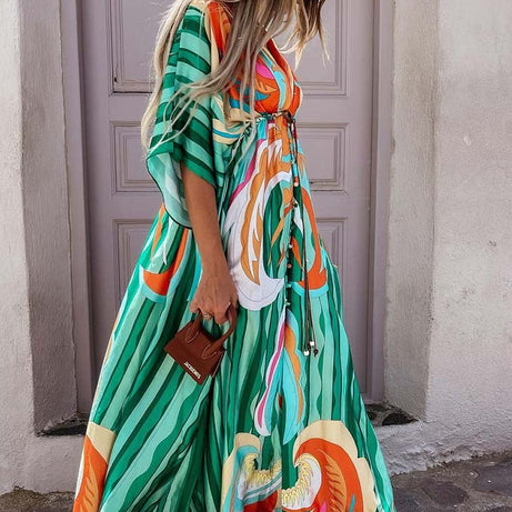 Robe d'Été Longue Bohème - Candice