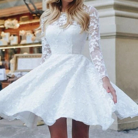 Kurzes Brautkleid im Bohemian-Stil – Victoire