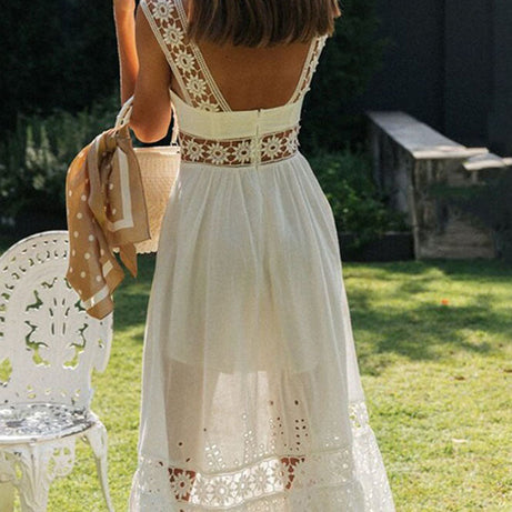 Robe de Mariée Bohème Florale Fluide - Clarence