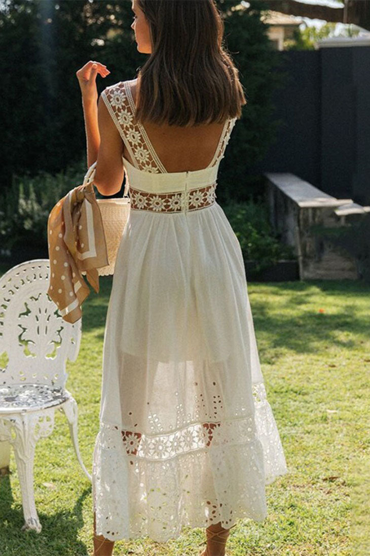 Robe de Mariée Bohème Florale Fluide - Clarence