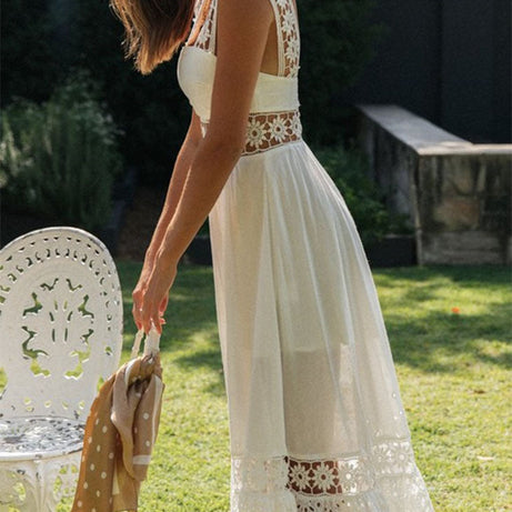 Robe de Mariée Bohème Florale Fluide - Clarence