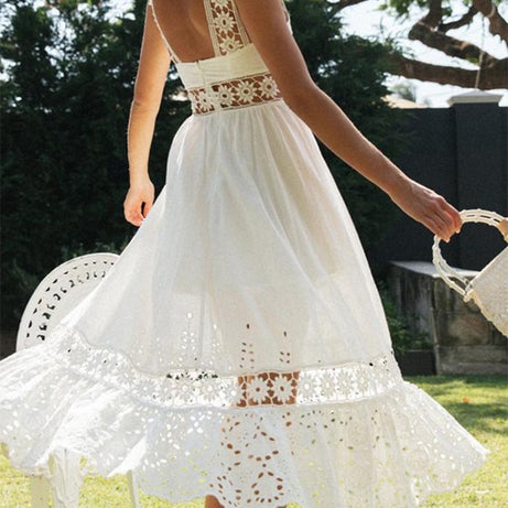 Robe de Mariée Bohème Florale Fluide - Clarence