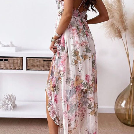 Robe de Soirée Thème Bohème Chic - Palmyre