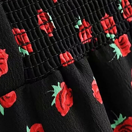 Robe Longue Bohème à Fines Bretelles - Maddie