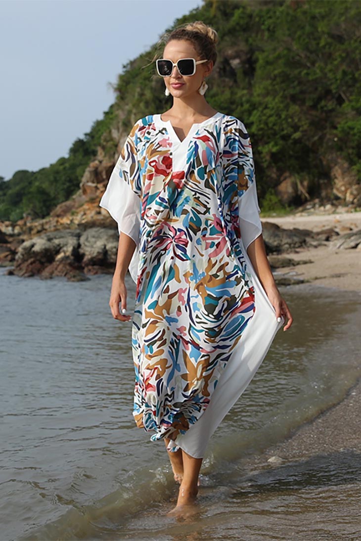 Robe Longue Grande Taille de Style Bohème - Scarlett