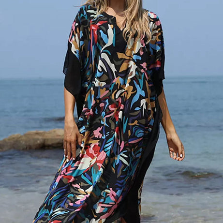 Robe Longue Grande Taille de Style Bohème - Scarlett