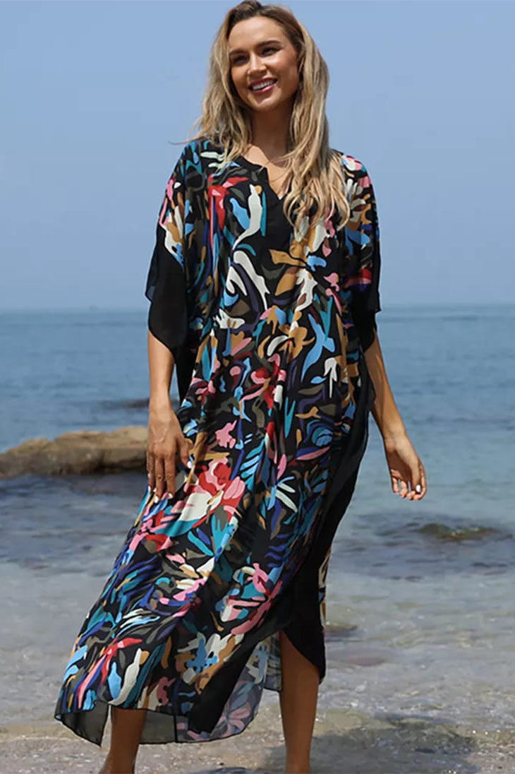 Robe Longue Grande Taille de Style Bohème - Scarlett