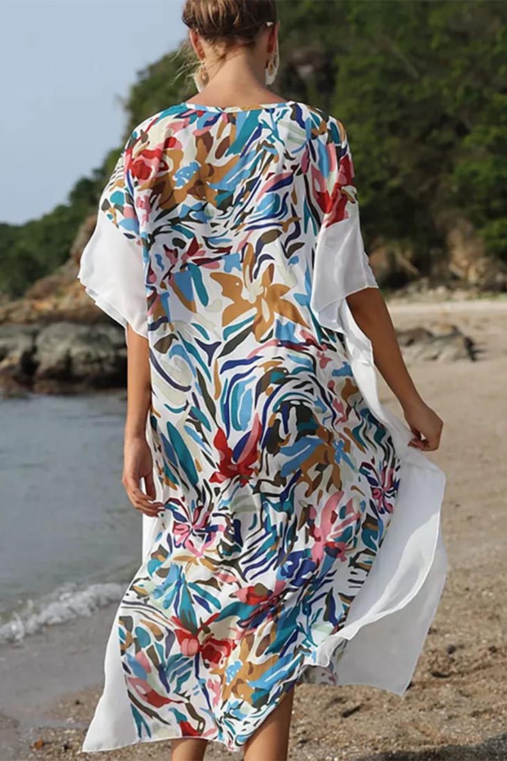 Robe Longue Grande Taille de Style Bohème - Scarlett