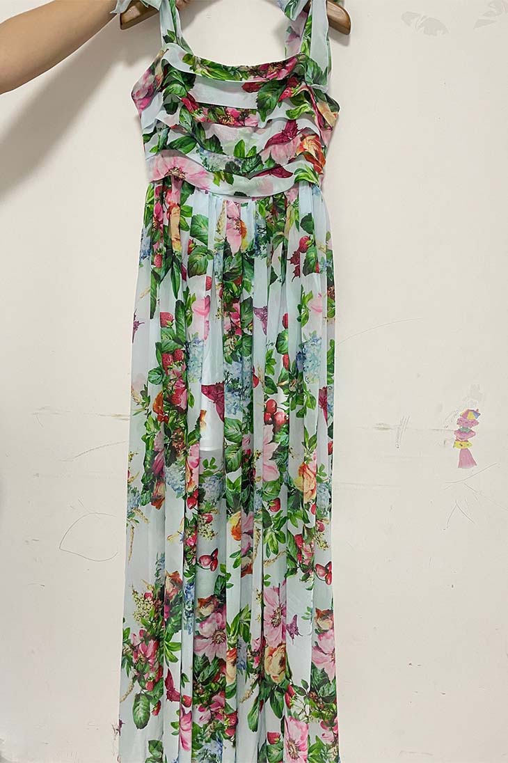 Romantisches langes Bohemian-Kleid - Grace