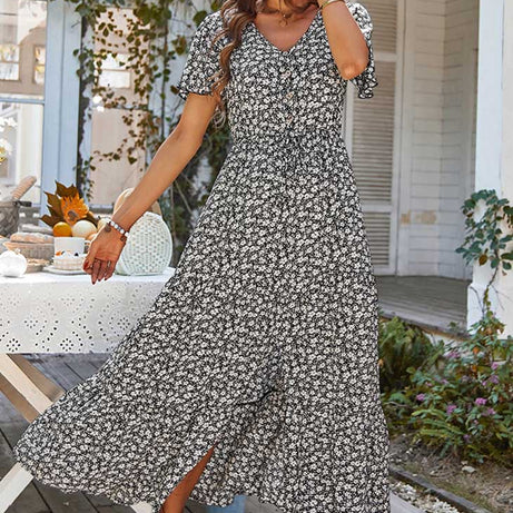 Robe Longue Vintage Bohème - Léopoldine