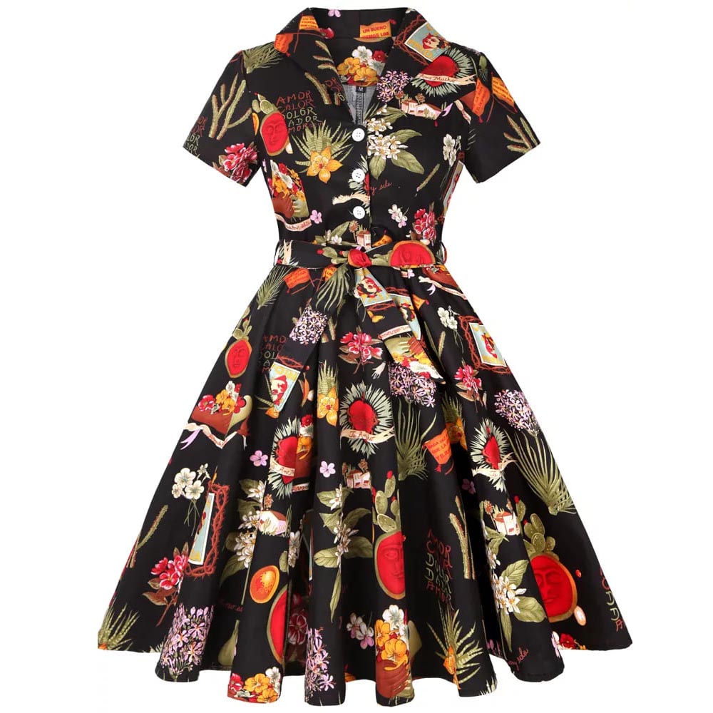 Robe vintage Amor Calor