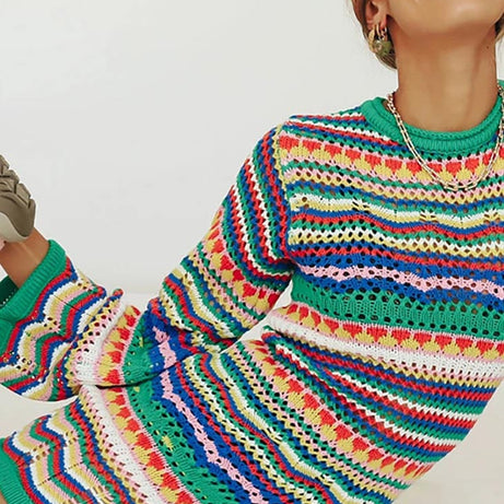 Robe Pull Bohème - Érable