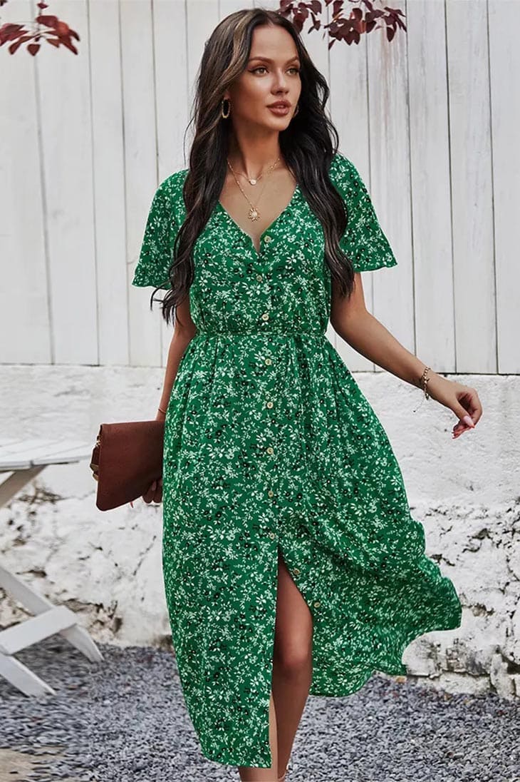 Robe de Soirée Bohème Chic - Léontine