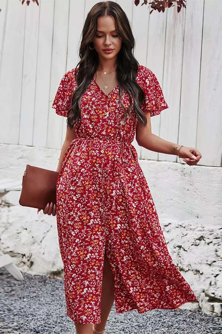 Robe de Soirée Bohème Chic - Léontine