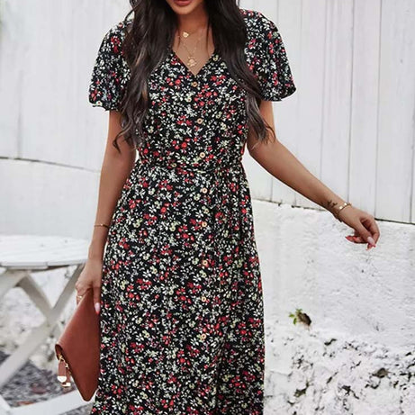 Robe de Soirée Bohème Chic - Léontine